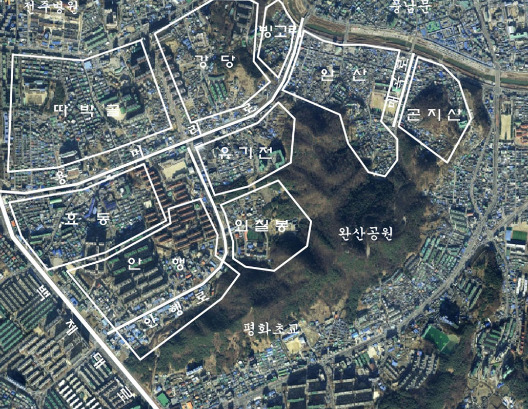용머리 지역 이미지